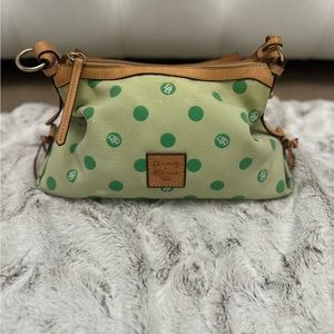 Dooney & Bourke green shoulder bag.